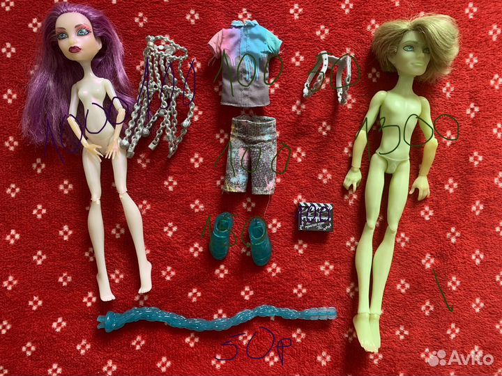 Кукла Монстер Хай monster high porter гайс spectra