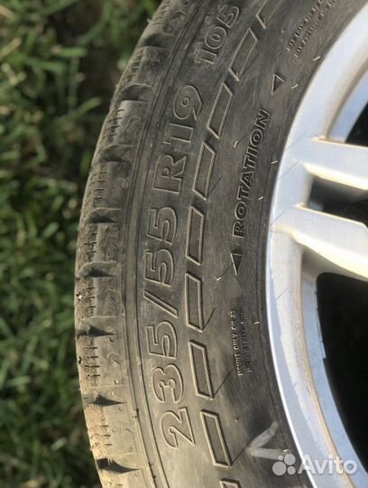 Оригинальные колеса porsche macan r19 (зима)