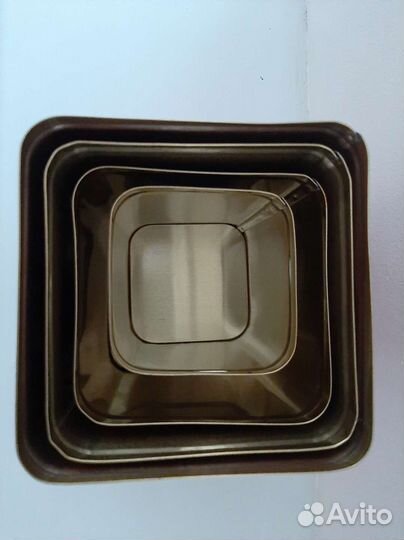 Набор банок для сыпучих продуктов, СССР, новые