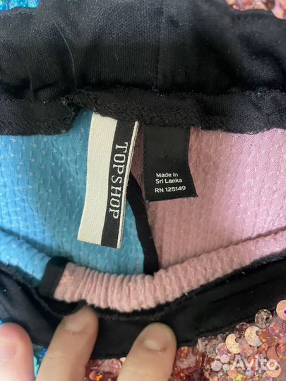 Штаны доя вечеринки пайетки 48-50