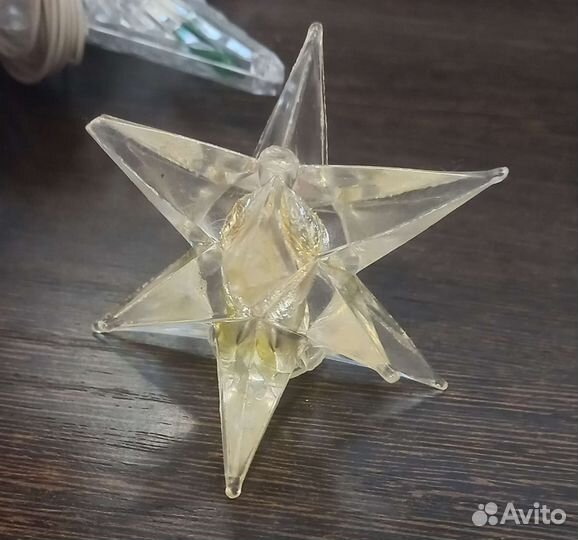 Звезда от электрогирлянды СССР