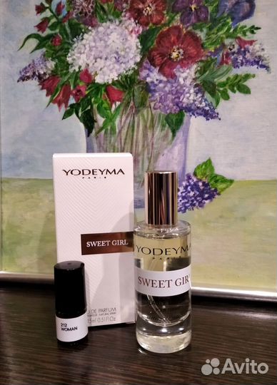 Парфюмерная вода yodeyma sweet girl 212CH