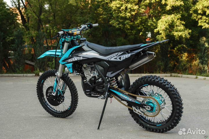 Мотоцикл Avantis A6 голубой
