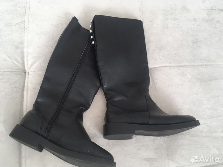 Сапоги zara 35 размер