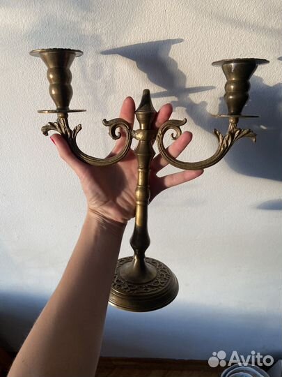 Старинный подсвечник