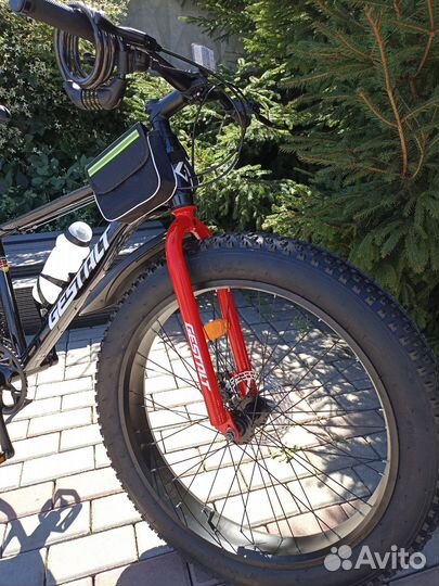 Новый фетбайк gestalt(Германия) 26 колеса, алюмини