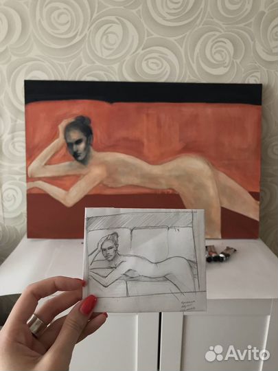 Авторская картина маслом