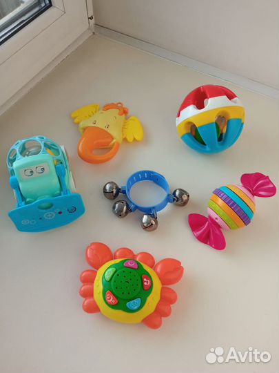 Игрушки погремушки