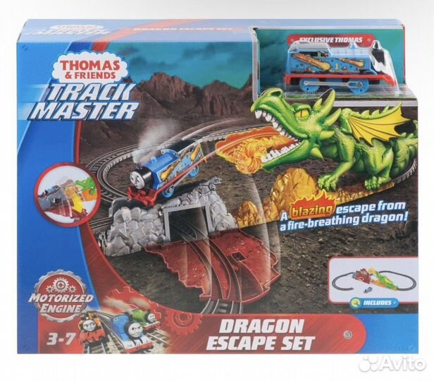 Набор игровой Thomas & Friends побег от дракона