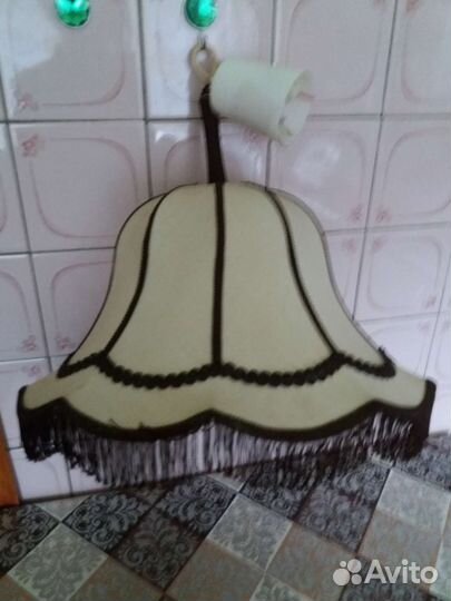 Люстра абажур