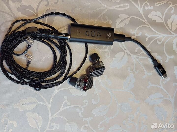 Shanling UA3, KZ X HBB 2 + кабель Trn T2 pro16