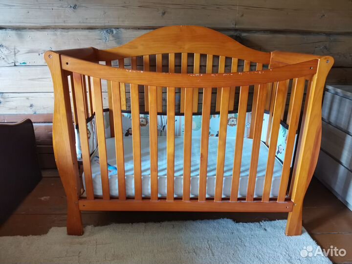 Кроватка jovanni 120 на 60 трансформер