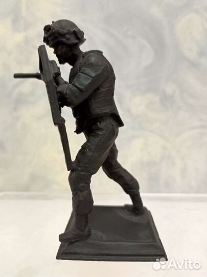 Фсб. Спецназ. Статуэтка. Авторская работа. Чугун