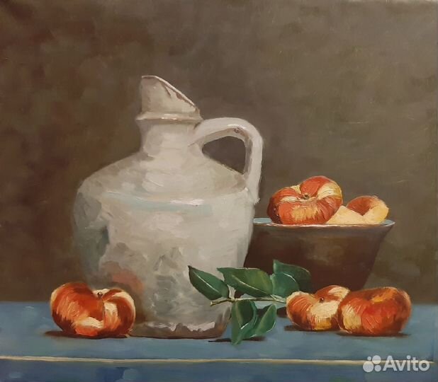 Картина масляная графика бумага