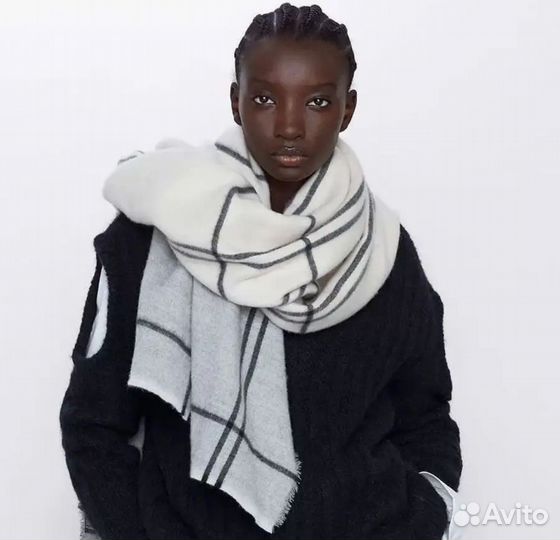 Шарфы и Палантины красивые новые кашемир, шерсть