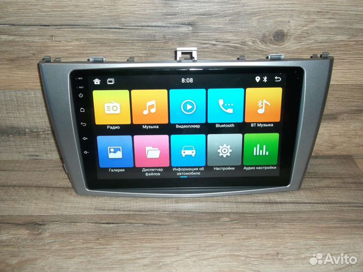Магнитола Toyota Avensis Android с навигацией