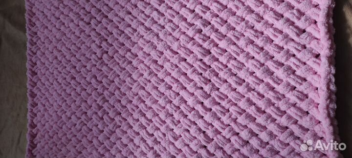 Плед детский плюшевый