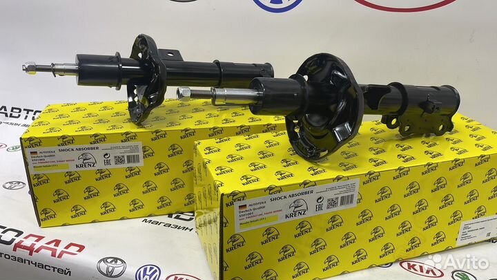 Амортизатор передний правый + левый Solaris/Rio 4