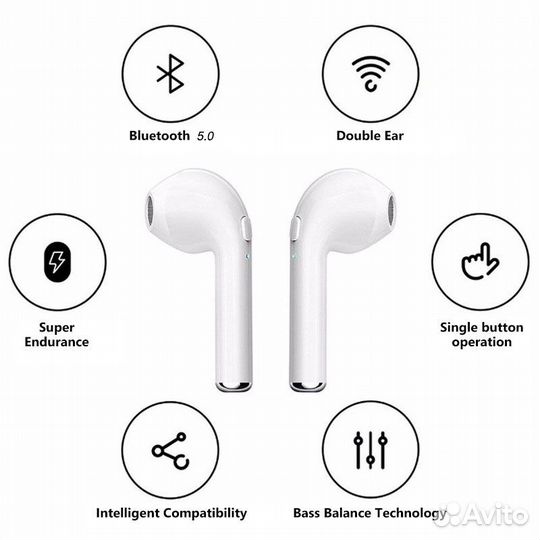 Наушники bluetooth. Новые