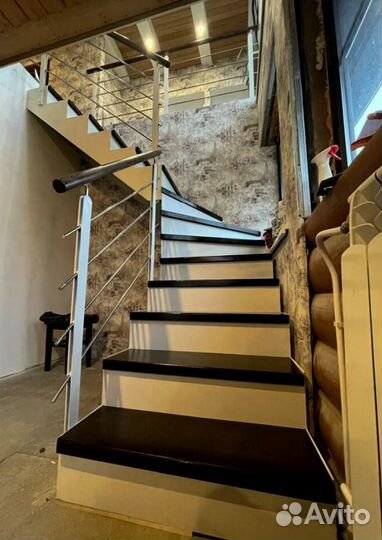 Облицовка ступеней породами дерева