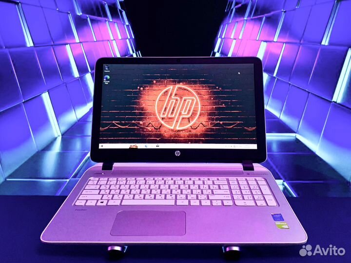 Бюджетный игровой ноутбук HP I7+16Gb+SSD+Гарантия