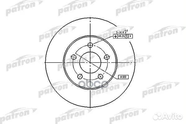 Диск тормозной передн chrysler: Town & Contry 9