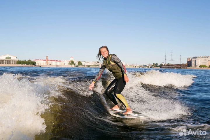 Вейксерфинг, покататься на вейксерфе в СПб