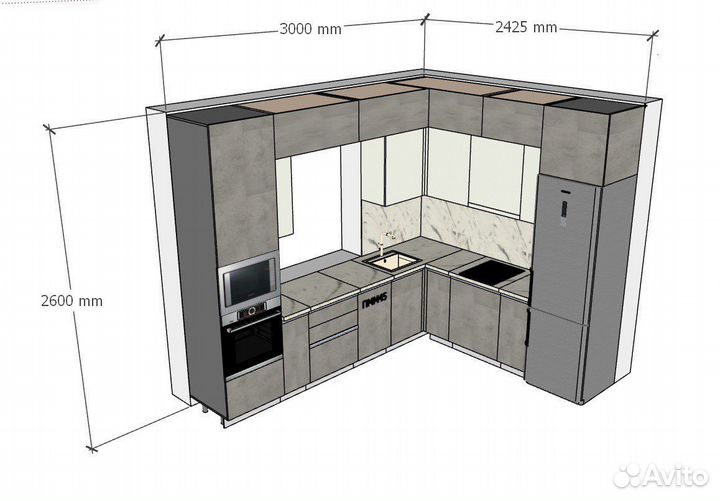 Помощник сборщика корпусной мебели (кухни, шкафы)