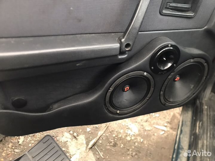 Колонки фронт саб комплект