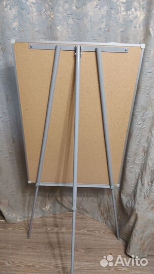 Доска флипчарт магнитно-маркерная 70100 см