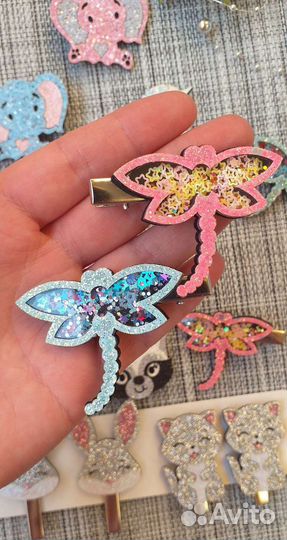 Заколочки (с животными)