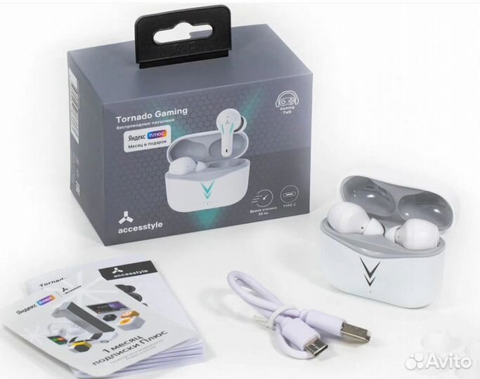 Наушники Accesstyle Tornado Gaming TWS