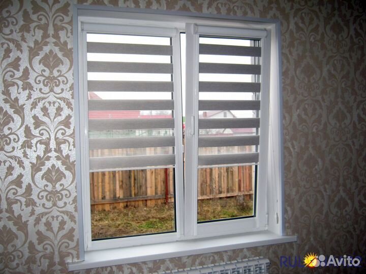 Рулонные Шторы, День-ночь и тюль за 3дня