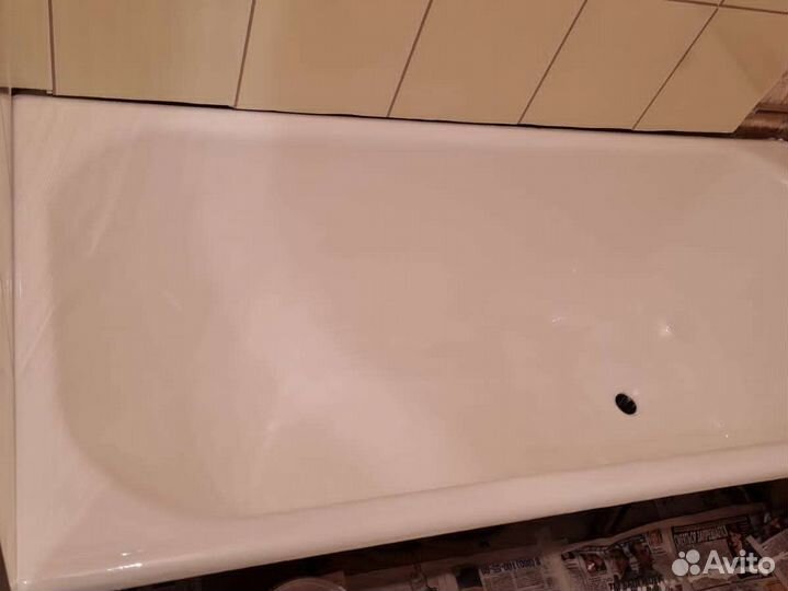 Реставрация ванн жидким акрилом целиком и точечно