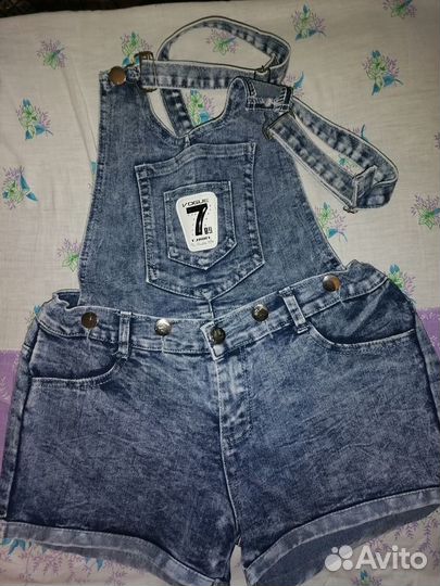 Шорты - комбинезон