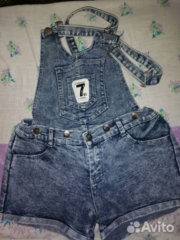 Шорты - комбинезон