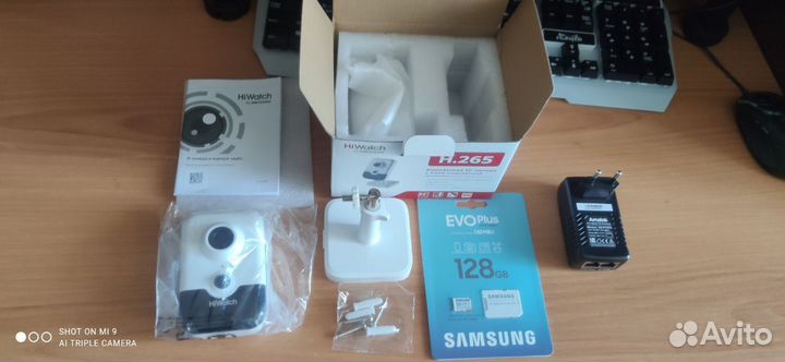 Камера видеонаблюдения комплект HiWatch ds-214(b)