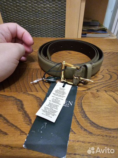 Ремень женский кожаный ralph lauren оригинал