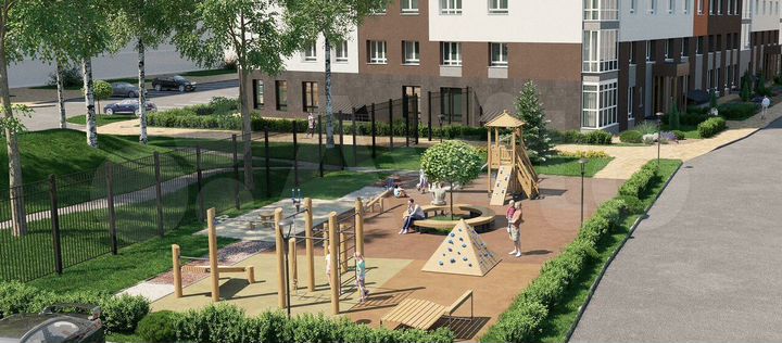 2-к. квартира, 63,4 м², 3/16 эт.