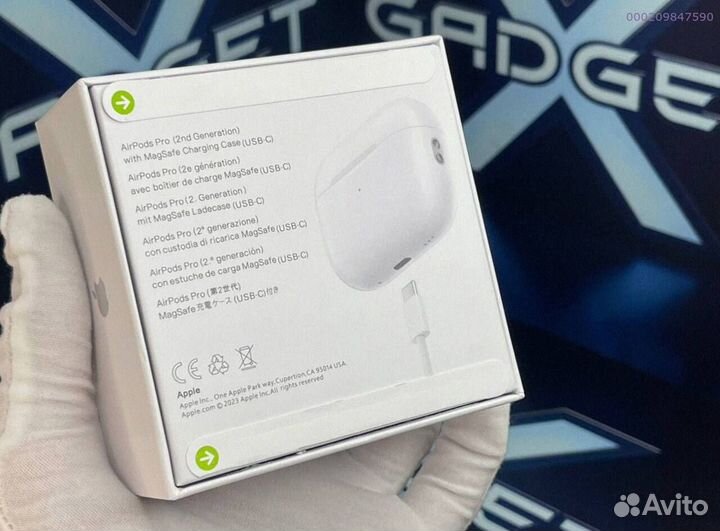 Airpods Pro 2 с шумоподавлением