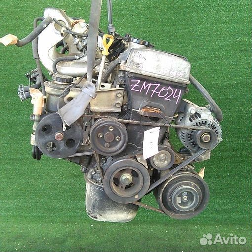 Двигатель в сборе двс toyota corolla spacio AE111