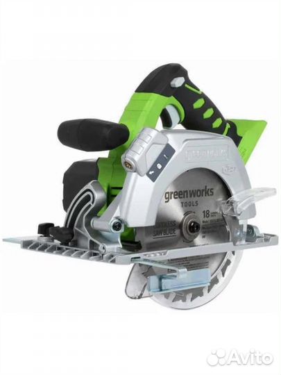 Циркулярная пила аккумуляторная Greenworks GD24CS