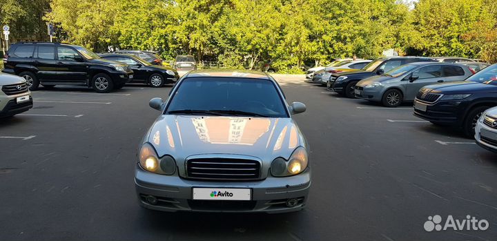 Hyundai Sonata 2.4 AT, 2004, 155 000 км