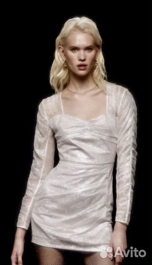 Платье Lime с блестками