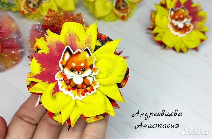 Бантики для волос 