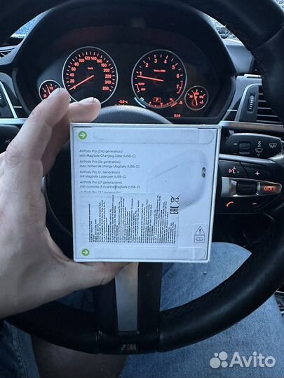 Airpods 2 оригинальные не вскрывались