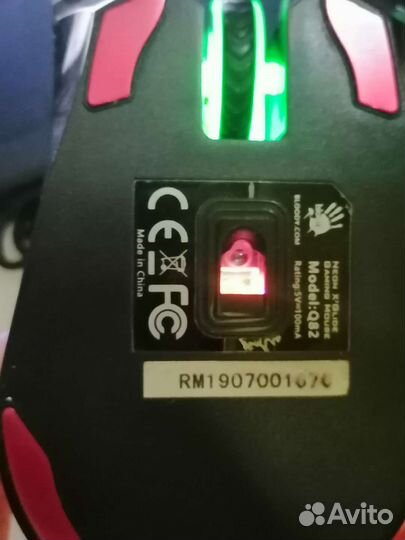 Игровая мышь bloody Q82