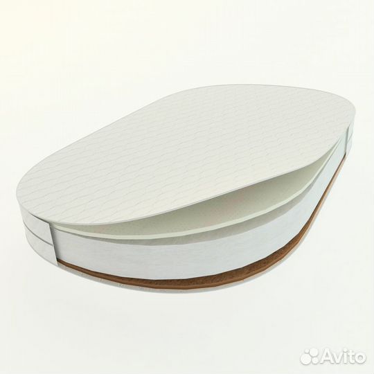 Детский матрас 125х75см (кокос/холкон/латекс)