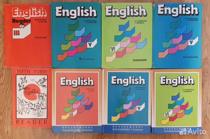 English Vereshchagina 3,5,6 класс