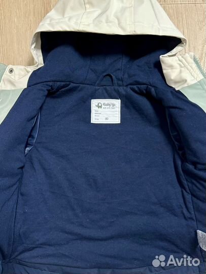 Демисезонная куртка baby go 80